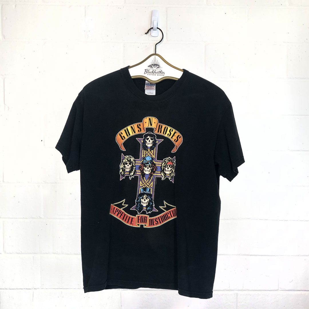 Guns n Roses, Gildan tag, 80’s – Blackfeather Vintage Works